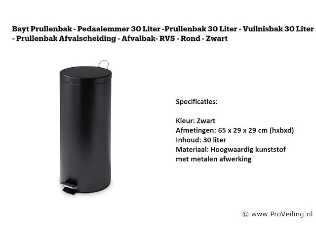 Bayt prullenbak - afbeelding 1 van  1