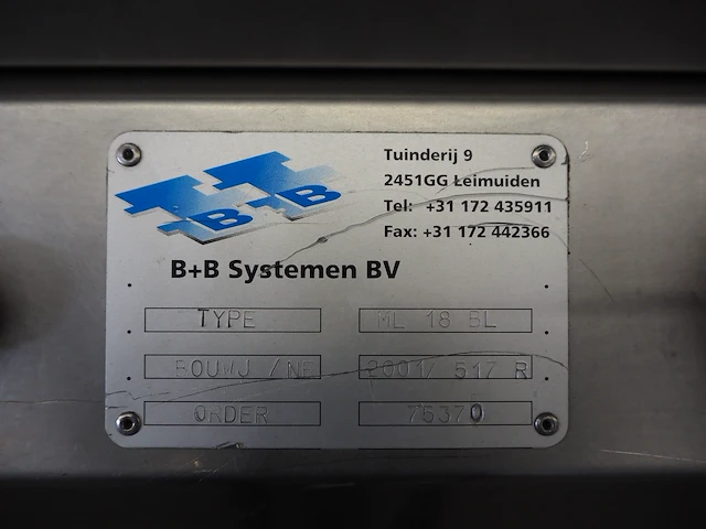 B+b systemen bv - afbeelding 8 van  9