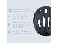Bbb cycling dune mips 2.0 fietshelm volwassenen mat zwart maat l - afbeelding 5 van  5