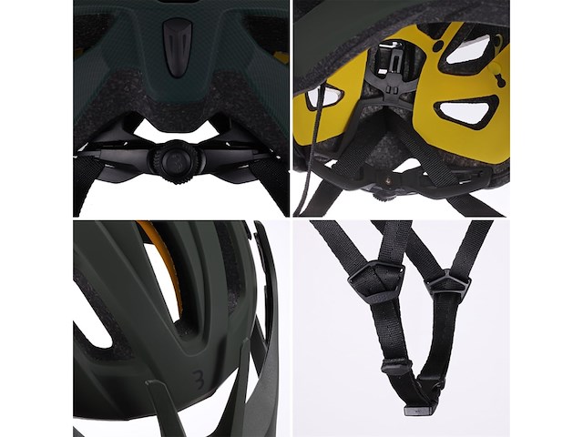 Bbb cycling dune mips 2.0 fietshelm volwassenen met helmtas mat zwart maat l - afbeelding 2 van  5