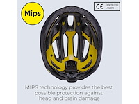 Bbb cycling dune mips 2.0 fietshelm volwassenen met helmtas mat zwart maat l - afbeelding 4 van  5