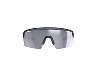 Bbb cycling fuse pc mlc zilver fietsbril - anti condens zonnebril - 3 lichtgewicht lenzen - transparant grijs - bsg-65 - afbeelding 1 van  4