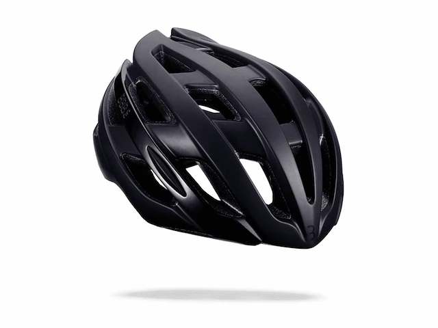 Bbb cycling hawk fietshelm racefiets - maat m - matt black - afbeelding 1 van  3