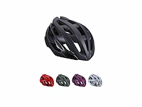 Bbb cycling hawk fietshelm racefiets - maat m - matt black - afbeelding 2 van  3