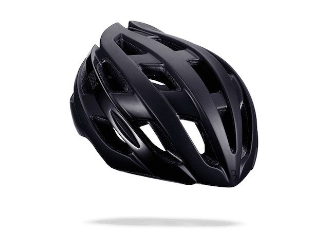 Bbb cycling hawk fietshelm racefiets - maat m - matt black - afbeelding 2 van  4