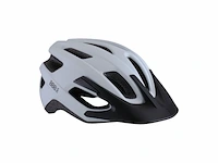 Bbb cycling kite 2.0 fietshelm volwassenen mtb mat wit maat l bhe29b