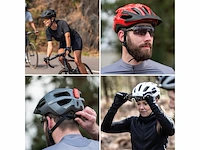 Bbb cycling racefiets helm kite 2.0 verwijderbaar vizier fietshelm volwassenen: heren & dames rood m - afbeelding 2 van  7