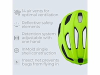 Bbb cycling racefiets helm kite 2.0 verwijderbaar vizier fietshelm volwassenen: heren & dames rood m - afbeelding 3 van  7