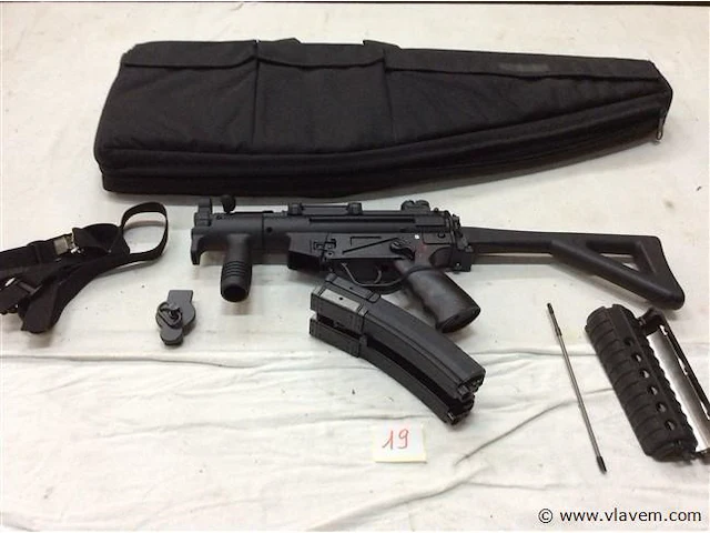Bbgun - bolletjesgeweer +toebehoren - afbeelding 1 van  5
