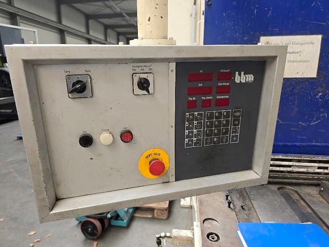 Bbm - 1999 - ts h 61 6 - cnc guillotineschaar - afbeelding 3 van  9