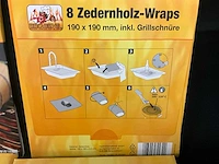 Bbqdevil cederhouten wraps (36x) - afbeelding 3 van  4