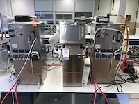 B.braun biotech 10 liter biostat b-dcu twin bioreactor opstelling - afbeelding 12 van  26