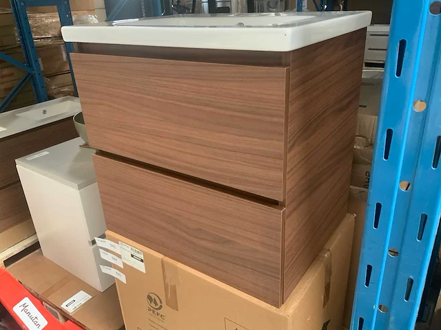 Bc spring badmeubel red wood 60x46cm - afbeelding 2 van  7