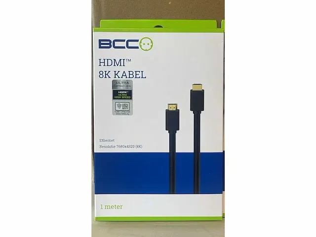 Bcc - hdmi kabel - 8k (60hz) / 4k (120hz) - 1m 8k ultra hd (144x) - afbeelding 2 van  4