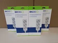 Bcc - stekkerdoos 3-voudig wit 1.5m kabel (144x)