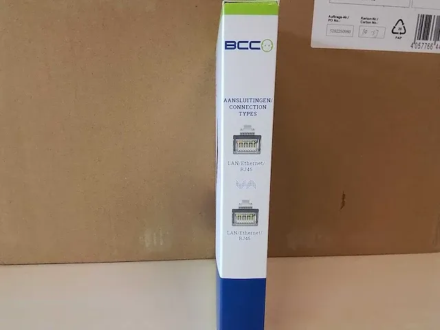 Bcc netwerkkabel cat6 1.5 meter zwart (192x) - afbeelding 4 van  5