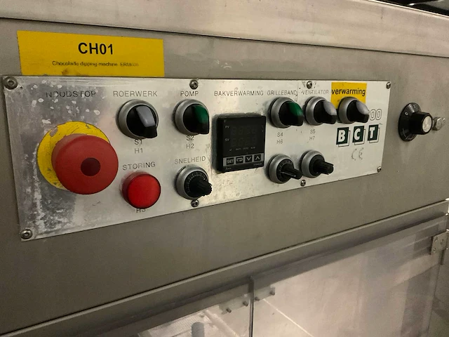 Bct erm 600 chocolade dipping machine - afbeelding 6 van  7