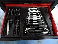 Bd kraft tools - gereedschapswagen met inhoud - afbeelding 3 van  7