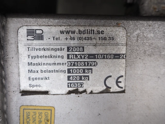Bd lift & container int. ab - afbeelding 14 van  25