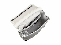 Beaba oslo luiertas rugzak 19l waterdicht incl verzorgingsmatje clay beige - afbeelding 4 van  6