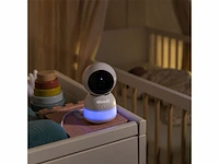 Béaba zen night light babyfoon met camera en app met nachtlampje 360 camera wit - afbeelding 2 van  4