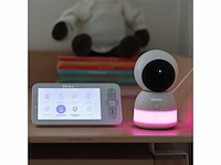 Béaba zen night light babyfoon met camera en app met nachtlampje 360 camera wit - afbeelding 3 van  4
