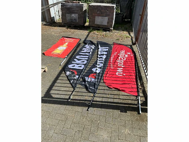 Beachvlaggen (4x) - afbeelding 2 van  6