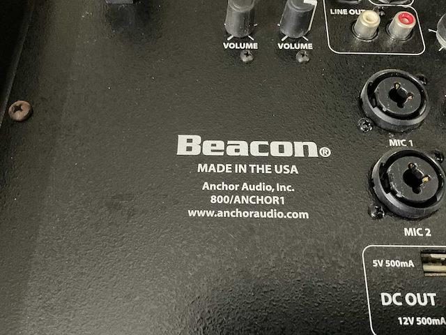 Beacom bea-8000 draagbaar audio systeem - afbeelding 8 van  8