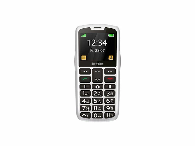 Beafon sl260 4g gsm telefoon voor senioren zilver - afbeelding 1 van  4