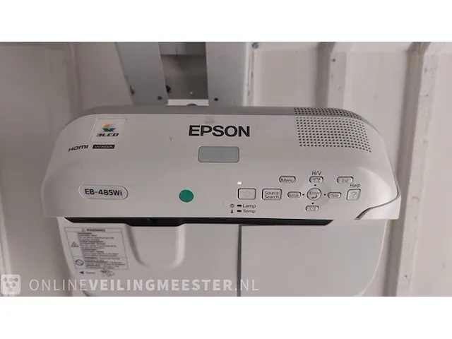 Beamer met smartboard epson, eb-485wi - afbeelding 9 van  10