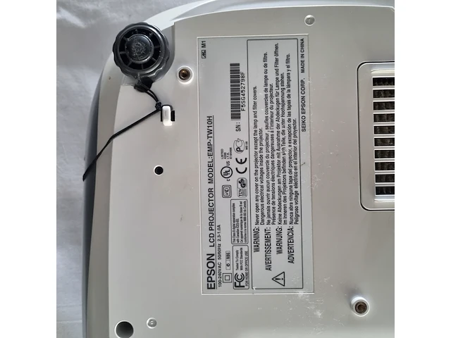 Beamer scherm met projector, televisie en luidsprekers, o.a. epson/philips - afbeelding 5 van  10