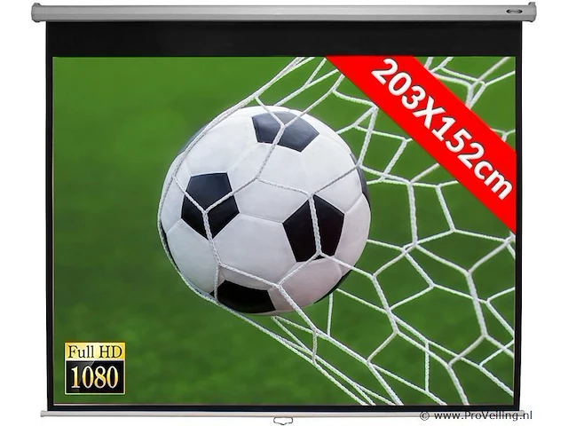 Beamerscherm hd 4k 3d 203 x 152cm - afbeelding 2 van  6