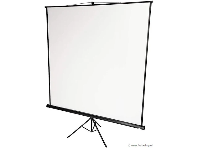 Beamerscherm incl. statief hdtv, 8k, 4k, 3d 203 x 203cm - afbeelding 3 van  7