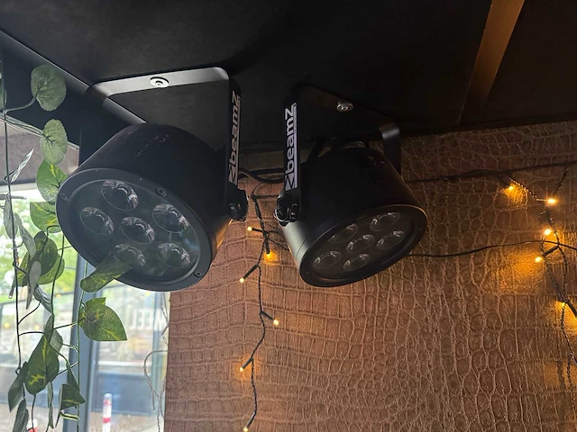 Beamz - par led spots (8x) - afbeelding 1 van  4