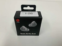 Beats - beats studio buds, draadloze ruisonderdrukkende oortjes - beats grey - mj503zm/a - afbeelding 1 van  2