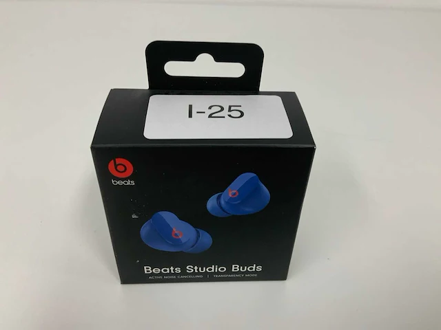 Beats - beats studio buds, draadloze ruisonderdrukkende oortjes, blue mmt73zm/a - afbeelding 1 van  2