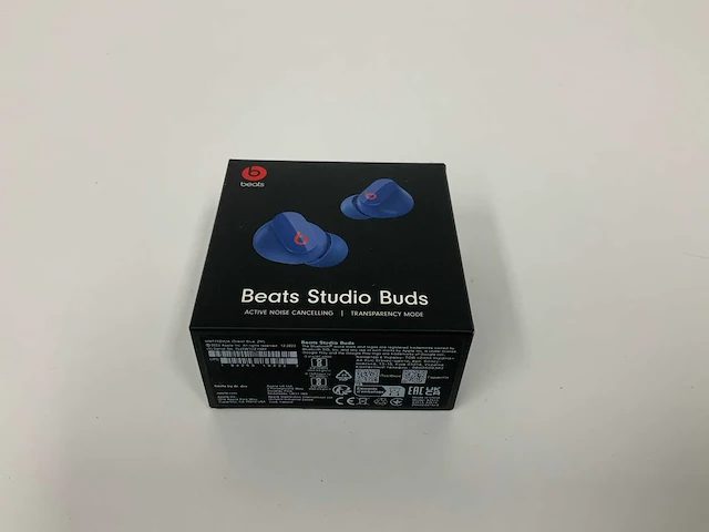 Beats draadloze ruisonderdrukkende oortjes - ocean blue - mmt73zm/a - afbeelding 2 van  3