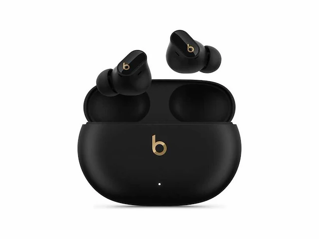 Beats studio buds + - true wireless noise cancelling earbuds - black / gold - afbeelding 1 van  2
