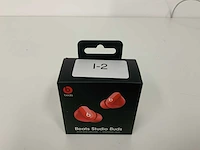 Beats studio buds red, draadloze ruisonderdrukkende oortjes - mj503zm/a