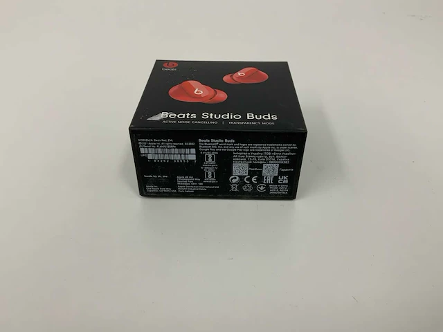Beats studio buds red, draadloze ruisonderdrukkende oortjes - mj503zm/a - afbeelding 2 van  3