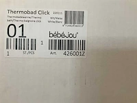 Bebe-jou thermobad click white - afbeelding 3 van  3