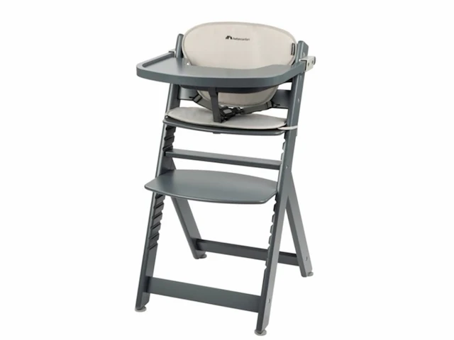 Bebeconfort timba met verkleinkussen kinderstoel gray mist 6 maanden tot 10 jaar oud - afbeelding 1 van  2