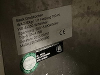 Beck grossküchen typ-6 gn4 wb warmhoud buffet - afbeelding 6 van  6