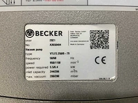 Becker - vtlf2.250/0-79 - vacuümpomp - 2021 - afbeelding 8 van  8