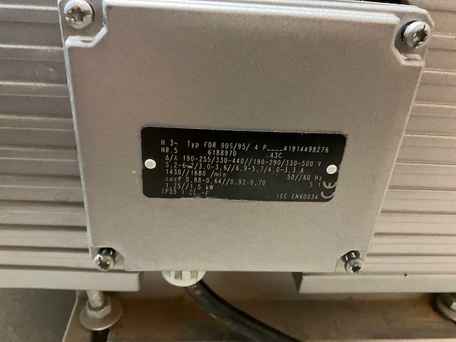 Becker fdr905/95 4p vacuümpomp - afbeelding 5 van  5
