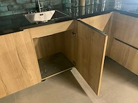 Beckerman tessina oak natural keuken u-opstelling - afbeelding 7 van  21