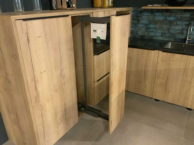 Beckerman tessina oak natural keuken u-opstelling - afbeelding 18 van  21