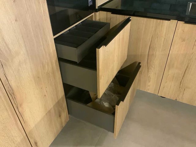 Beckerman tessina oak natural keuken u-opstelling - afbeelding 20 van  21