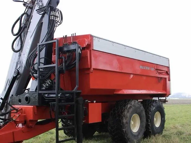 Beco - maxxim 180 - dumper met kraan en grijper - afbeelding 4 van  13