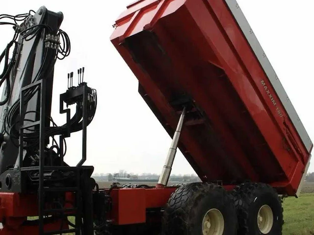 Beco - maxxim 180 - dumper met kraan en grijper - afbeelding 5 van  13